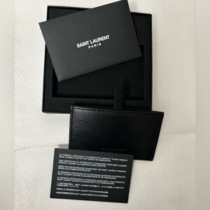 YSL Card Holder with mirror